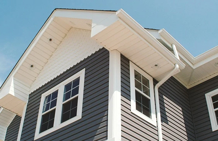 Gutter Installation Project completed in Savage